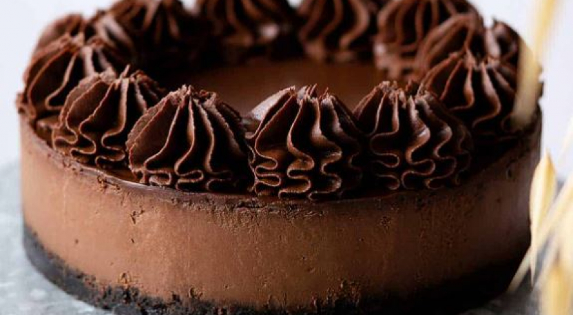 Cheesecake de chocolate